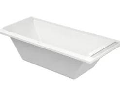 Doppelbadewanne Rechteckbadewanne DURAVIT Starck 3 80 x 180 cm weiß glatt 700338000000000