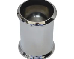 Doppelmuffe Ø32 mm verchromt