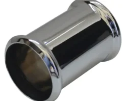 Doppelmuffe Ø32 mm verchromt