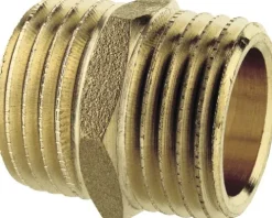 Doppelnippel 1/2" messing