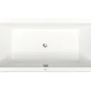 Duo-Badewanne DURAVIT Duravit No. 1 80 x 180 cm weiß glänzend 700492000000000