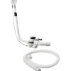 DURAVIT Ab-und Überlaufgarnitur Ab-und Einlaufgarnitur für Badewanne 1 1/2 Zoll 3/4 Zoll x 50 mm chrom glänzend 791228000001000