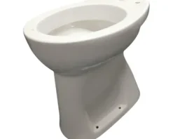 DURAVIT Stand-WC Sudan Flachspüler mit Spülrand erhöht weiß glänzend ohne WC-Sitz 0212010000