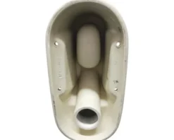 DURAVIT Stand-WC Sudan Flachspüler mit Spülrand erhöht weiß glänzend ohne WC-Sitz 0212010000