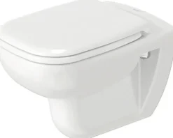 DURAVIT Wand-WC D-Code Tiefspüler offener Spülrand weiß glänzend ohne WC-Sitz 2570090000