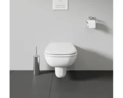 DURAVIT Wand-WC D-Code Tiefspüler offener Spülrand weiß glänzend ohne WC-Sitz 2570090000