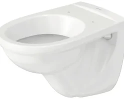 DURAVIT Wand-WC D-Code Tiefspüler offener Spülrand weiß glänzend ohne WC-Sitz 2570090000