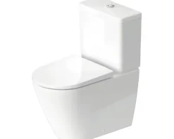 DURAVIT WC für WC-Kombination D-Neo Tiefspüler ohne Spülrand weiß glänzend ohne WC-Sitz und Spülkasten 2002090000
