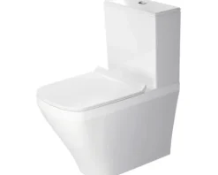 DURAVIT WC für WC-Kombination DuraStyle Tiefspüler mit Spülrand weiß glänzend ohne WC-Sitz und Spülkasten 2155090000