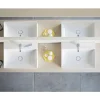 DURAVIT Aufsatzwaschbecken DuraSquare 60 x 47 cm weiß glänzend mit nicht verschließbarem Ablaufventil 2353600071
