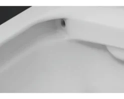 DURAVIT Ersatz-Dusch-WC ME by Starck Tiefspüler mit Spülrand weiß glänzend mit antibakterielle HygieneGlaze Beschichtung ohne WC-Sitz 2510092000