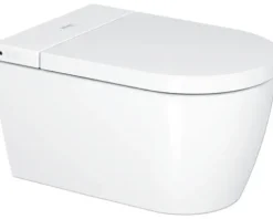 DURAVIT Ersatz-Dusch-WC ME by Starck Tiefspüler mit Spülrand weiß glänzend mit antibakterielle HygieneGlaze Beschichtung ohne WC-Sitz 2510092000