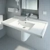 DURAVIT Halbsäule Starck 3 zu Waschtisch weiß 0865150000