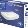 DURAVIT Handwaschbecken DuraHome 45 x 34 cm weiß glänzend 07474500A1
