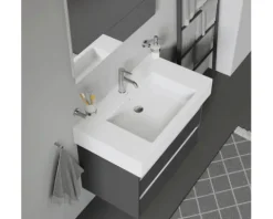 DURAVIT Möbelwaschtisch Vero 85 x 49 cm weiß glänzend 329850000