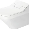 DURAVIT spülrandloses Tiefspül-WC Durastyle für Sensowash 62cm weiß wandhängend 2542590000 ohne Dusch-WC-Sitz