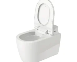 DURAVIT spülrandloses Tiefspül-WC ME bay Starck für Sensowash weiß wandhängend 2529590000 ohne Dusch-WC-Sitz
