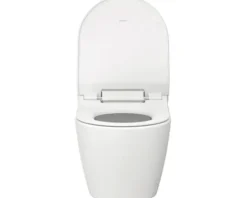 DURAVIT spülrandloses Tiefspül-WC ME bay Starck für Sensowash weiß wandhängend 2529590000 ohne Dusch-WC-Sitz