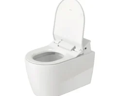DURAVIT spülrandloses Tiefspül-WC ME bay Starck für Sensowash weiß wandhängend 2529590000 ohne Dusch-WC-Sitz