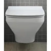 DURAVIT spülrandloses Wand-WC-Set Durastyle Rimless weiß mit SoftClose WC-Sitz und Verdeckter Befestigung 45510900A1