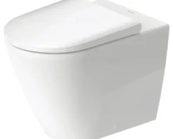 DURAVIT Stand-WC D-Neo Tiefspüler offener Spülrand weiß glänzend ohne WC-Sitz 2003090000