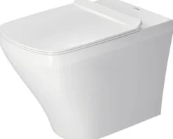 DURAVIT Stand-WC DuraStyle Tiefspüler mit Spülrand Abgang waagerecht weiß glänzend ohne WC-Sitz 2150090000