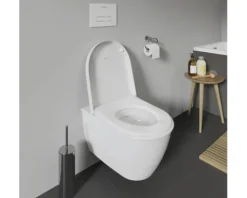 DURAVIT Wand-WC Darling New Tiefspüler mit Spülrand weiß glänzend ohne WC-Sitz 2545090000