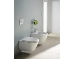 DURAVIT Wand-WC Darling New Tiefspüler mit Spülrand weiß glänzend ohne WC-Sitz 2545090000