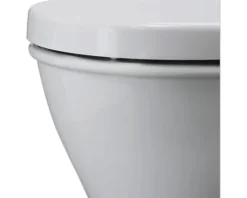 DURAVIT Wand-WC Darling New Tiefspüler mit Spülrand weiß glänzend ohne WC-Sitz 2545090000