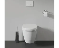 DURAVIT Wand-WC Darling New Tiefspüler mit Spülrand weiß glänzend ohne WC-Sitz 2545090000