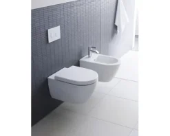 DURAVIT Wand-WC Darling New Tiefspüler mit Spülrand weiß glänzend ohne WC-Sitz 2545090000