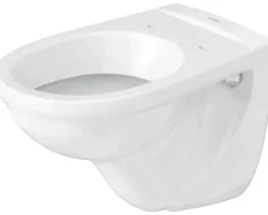 DURAVIT Wand-WC D-Code Tiefspüler mit Spülrand weiß glänzend ohne WC-Sitz 184090000