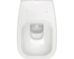 DURAVIT Wand-WC D-Code Tiefspüler mit Spülrand weiß glänzend ohne WC-Sitz 2535090000