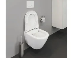 DURAVIT Wand-WC D-Neo Compact kurz Tiefspüler offener Spülrand weiß glänzend ohne WC-Sitz 2588090000