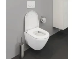 DURAVIT Wand-WC D-Neo Compact kurz Tiefspüler offener Spülrand weiß glänzend ohne WC-Sitz 2588090000