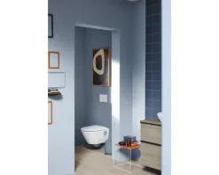DURAVIT Wand-WC D-Neo Compact kurz Tiefspüler offener Spülrand weiß glänzend ohne WC-Sitz 2587090000