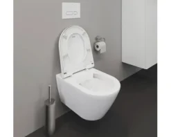 DURAVIT Wand-WC D-Neo Tiefspüler offener Spülrand weiß glänzend ohne WC-Sitz 2577090000