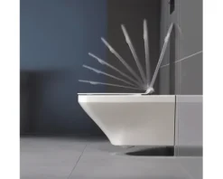 DURAVIT Wand-WC DuraStyle Tiefspüler offener Spülrand weiß glänzend ohne WC-Sitz 2542090000