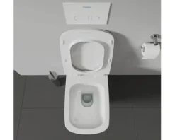 DURAVIT Wand-WC DuraStyle Tiefspüler offener Spülrand weiß glänzend ohne WC-Sitz 2542090000