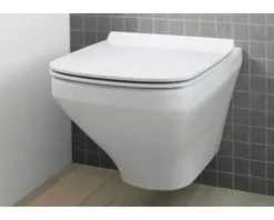 DURAVIT Wand-WC DuraStyle Tiefspüler offener Spülrand weiß glänzend ohne WC-Sitz 2542090000