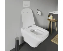 DURAVIT Wand-WC DuraStyle Tiefspüler offener Spülrand weiß glänzend ohne WC-Sitz 2542090000