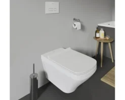 DURAVIT Wand-WC DuraStyle Tiefspüler offener Spülrand weiß glänzend ohne WC-Sitz 2542090000