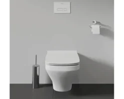DURAVIT Wand-WC DuraStyle Tiefspüler offener Spülrand weiß glänzend ohne WC-Sitz 2542090000