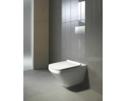 DURAVIT Wand-WC DuraStyle Tiefspüler offener Spülrand weiß glänzend ohne WC-Sitz 2542090000
