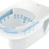 DURAVIT Wand-WC für WC-Kombination Duravit No.1 Tiefspüler mit Spülrand weiß glänzend ohne WC-Sitz und Spülkasten 2512090000
