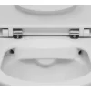 DURAVIT Wand-WC ME by Starck Tiefspüler kurz offener Spülrand weiß glänzend ohne WC-Sitz 2530090000