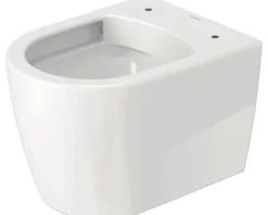 DURAVIT Wand-WC ME by Starck Tiefspüler kurz offener Spülrand weiß glänzend ohne WC-Sitz 2530090000