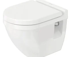 DURAVIT Wand-WC Starck 3 Tiefspüler mit Spülrand kurz weiß glänzend ohne WC-Sitz 2202090000