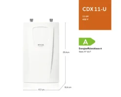 Durchlauferhitzer Clage CDX11-U elektronisch 11 kW