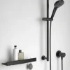 Duschablage KEUCO REVA Black Selection schwarz matt 12858370000